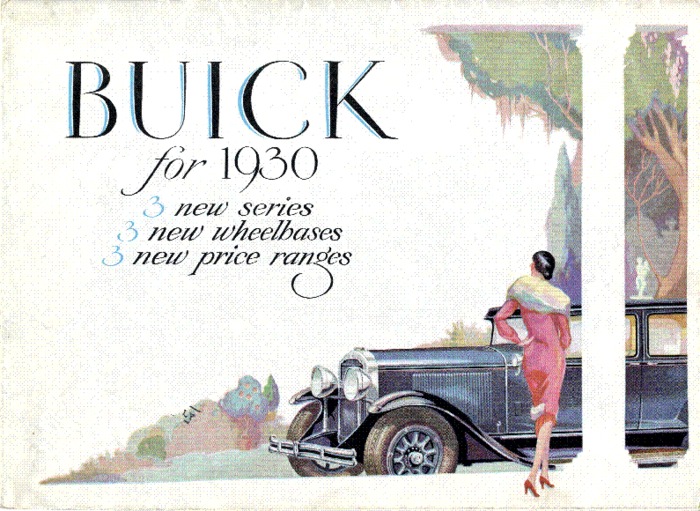 1930 Buick announcement ad GM Media Archives 1