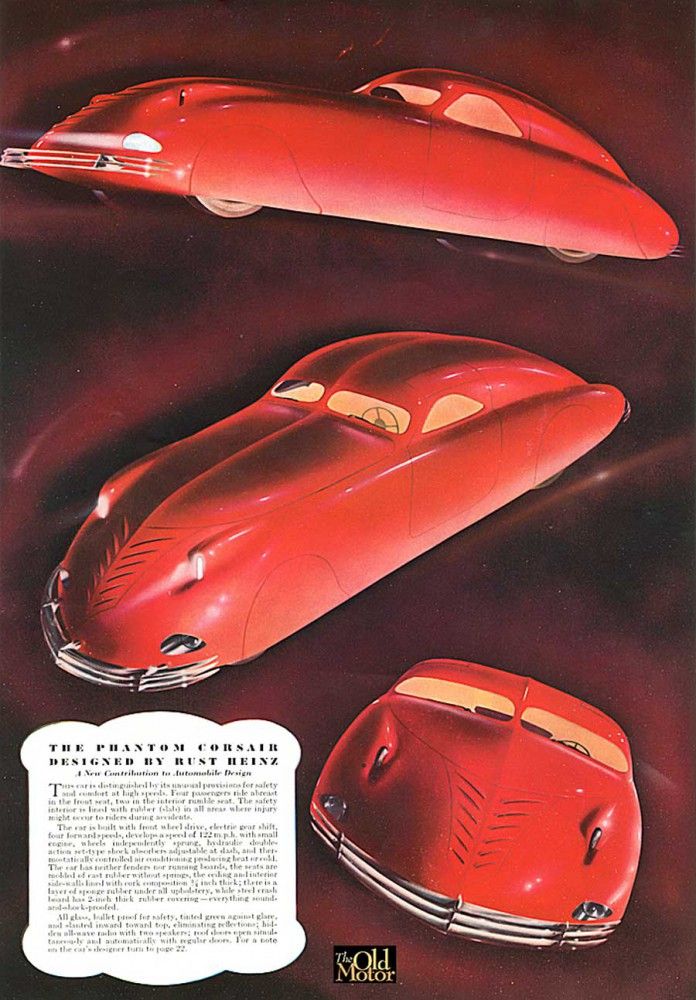 1938 Phantom Corsair illustration Old Model 1