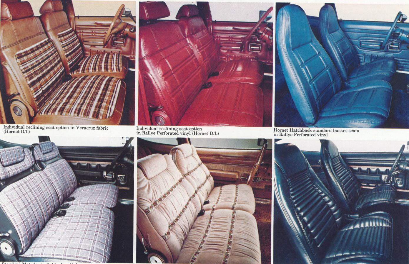 1977 AMC interior options Tate Collection 5