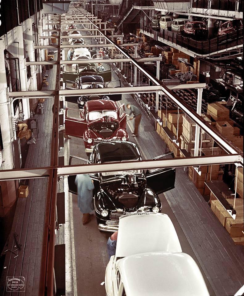 1946 Mercury assembly line Ford Motor Company Archives 3