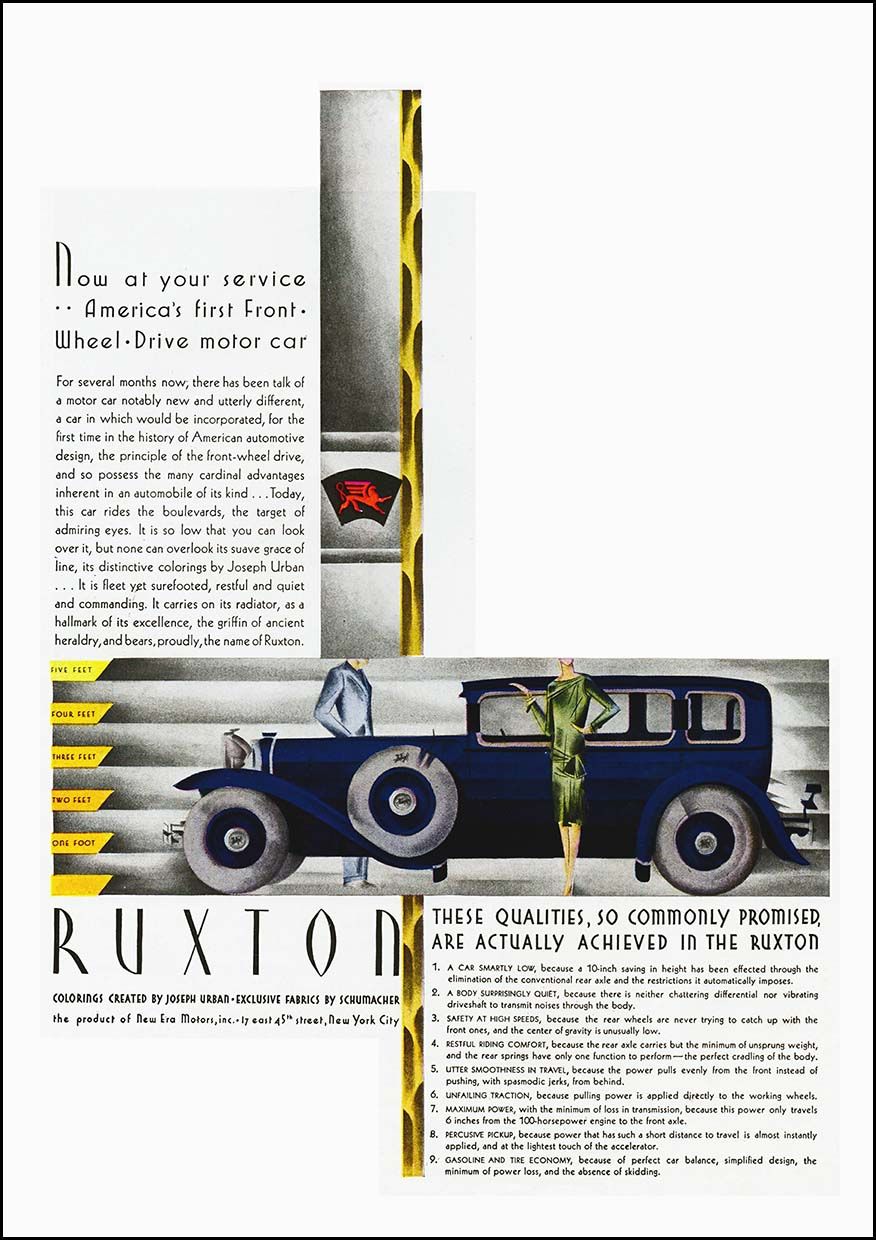 Ruxton automobile advetising Ruxton Archives 2