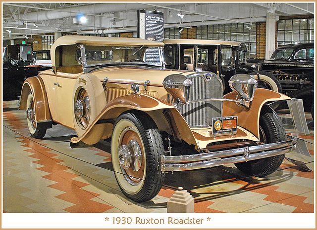 Ruxton automobile on display at the Auburn Cord Duesenburg Museum 3
