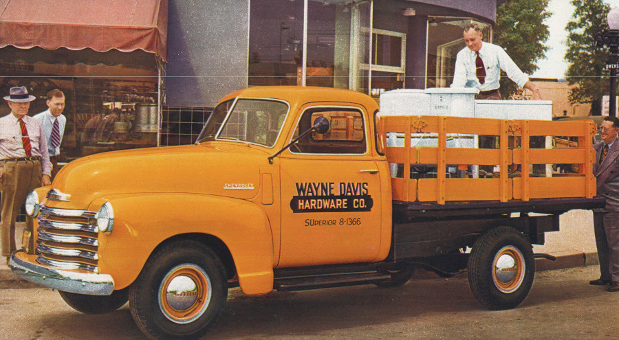 1948 Chevrolet Deluxe Stake truck Tate Collection RESIZED 3