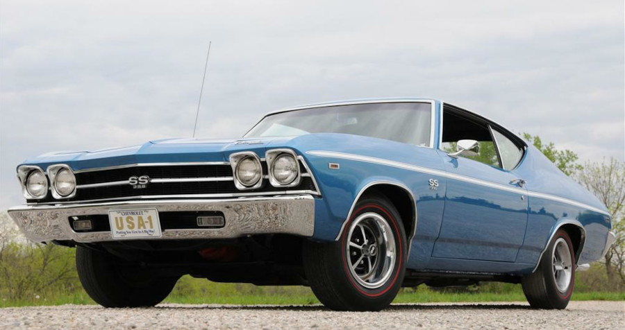 1969 Chevelle brochure spread Barrett Jackson Auction Company CROPPED AND RESIZED 7