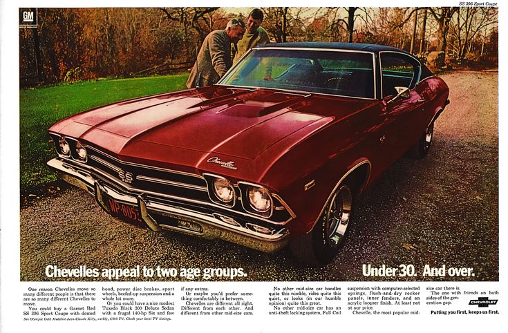 1969 Chevelle promotional photo GM Heritage Archives 2