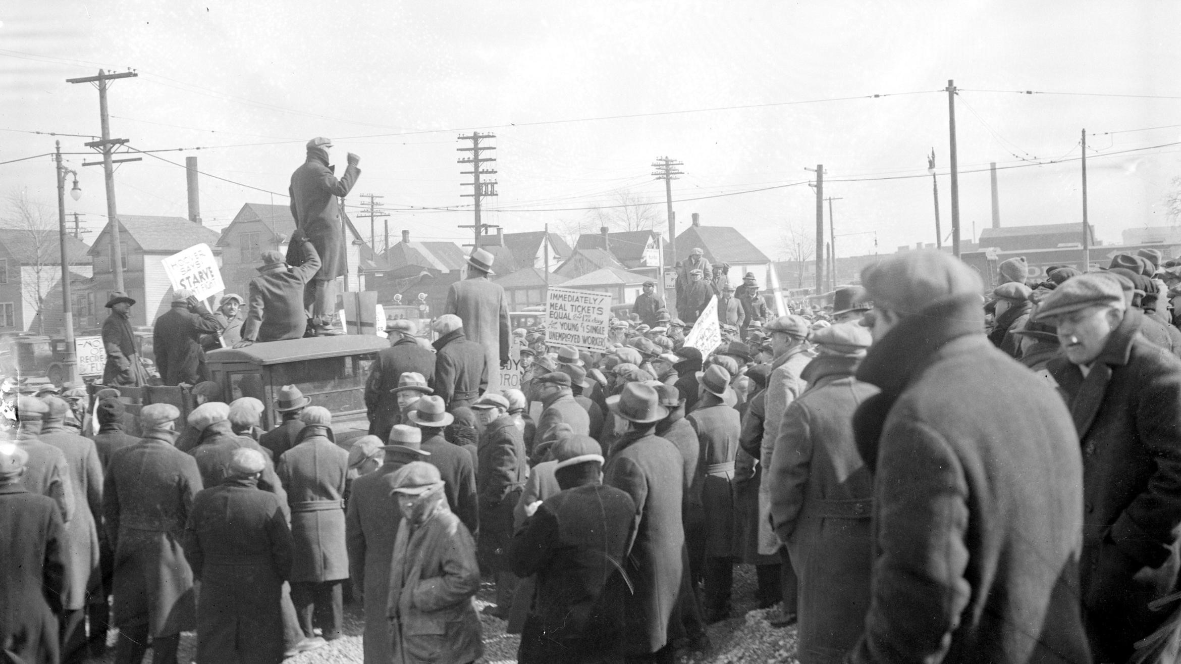 Ford Hunger March March 1932 Reuther Library