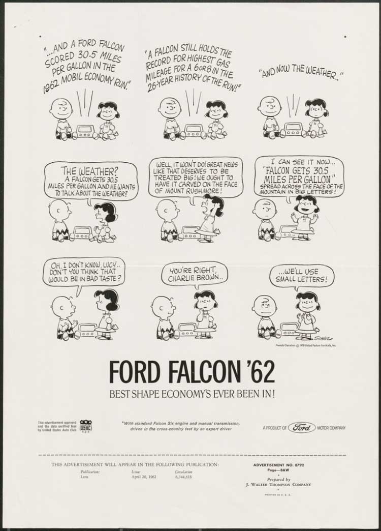 1962 Ford Falcon ad Ford Motor Company Archives 4
