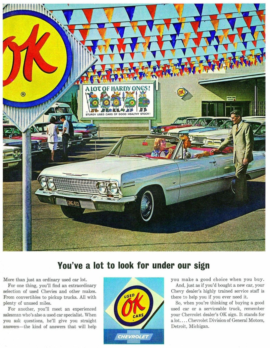 OK Used Cars magazine ad RESIZED Tate Collection