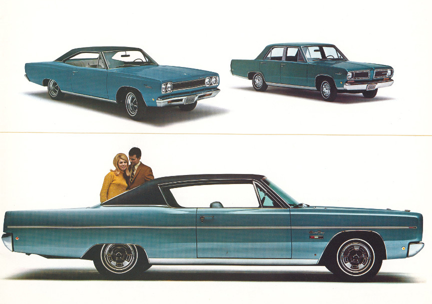 1968 Plymouth Sport Satellite and Plymouth Signet and Plymouth Fury 4 Tate Collection RESIZED