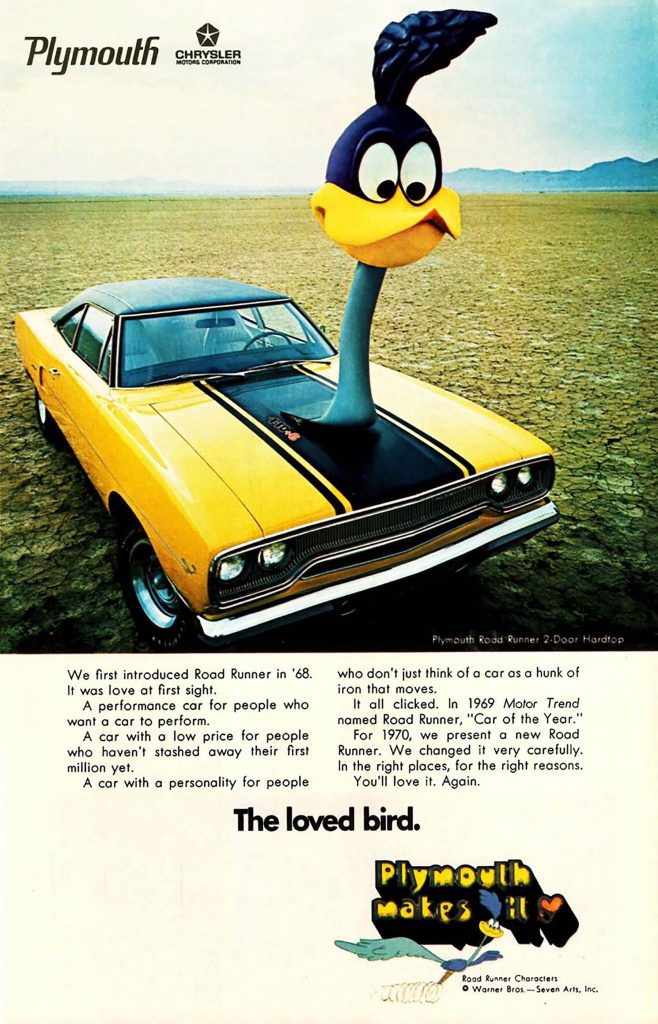 A 1970 Plymouth Road Runner ad Stellantis North America Archives 3