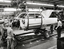 Cadillac Clark Street Plant Body Drop 1970s 1