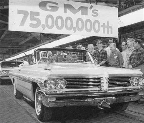 Estes with 75 millionth Pontiac convertible GM Archives and Special Collections 5