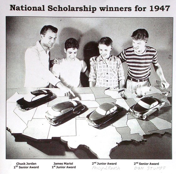 1947 contest winners with models 3