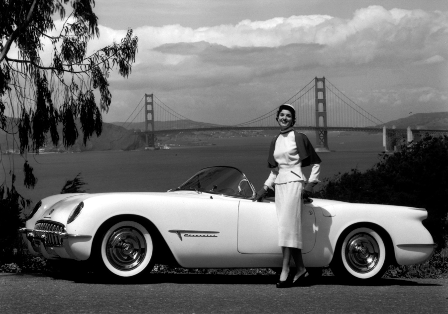 1953 Chevrolet Corvette promotional photo GM Media Archives RESIZED 7