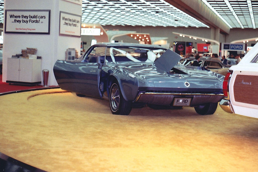 1968 Ford Techna at Cobo Hall Detroit Auto Show Robert Tate Collection RESIZED