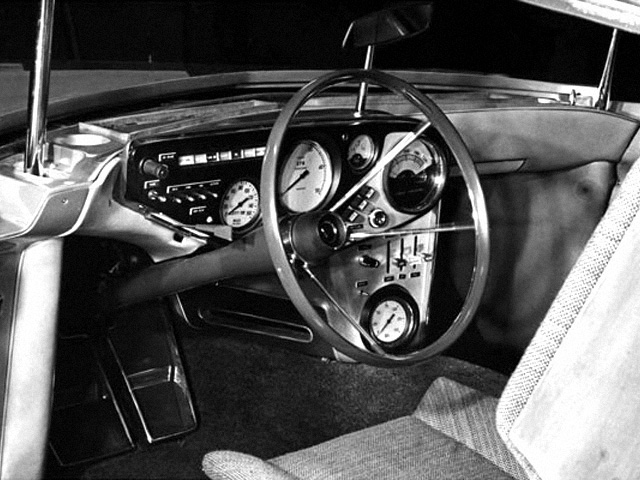 Interior do conceito Chrysler Turboflite