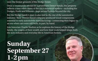 The Hodge Estate: Detroit's Hidden Retreat at Stoney Creek