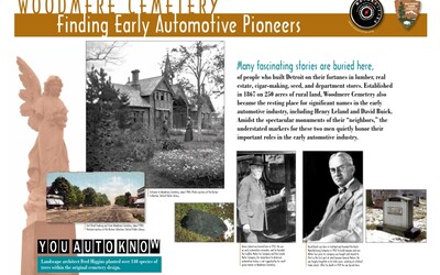 Woodmere Cemetery and the Automotive Pioneers