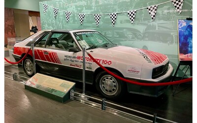 Automotive Showplace: 1985 Mercury Motorsport Capri Pilot Car