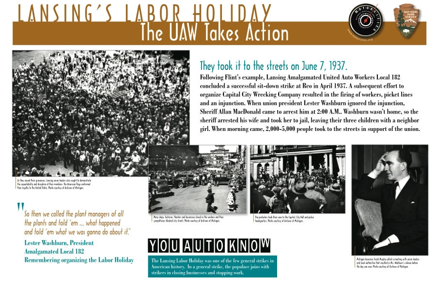 Lansing&#039;s Labor Holiday UAW Action