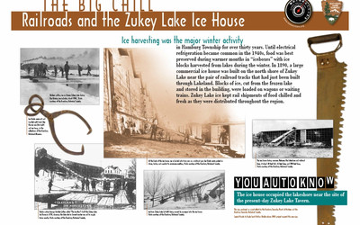Railroads and the Zukey Lake Ice House