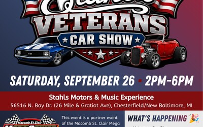 Veteran&rsquo;s Car Show x Macomb St. Clair Mega Cruise Day!
