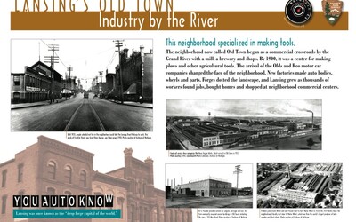 Lansing&#039;s Old Town Industry by the River