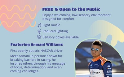 Sensory Day Featuring Armani Williams
