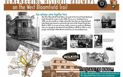 Remembering Historic Railways on the West Bloomfield Trail