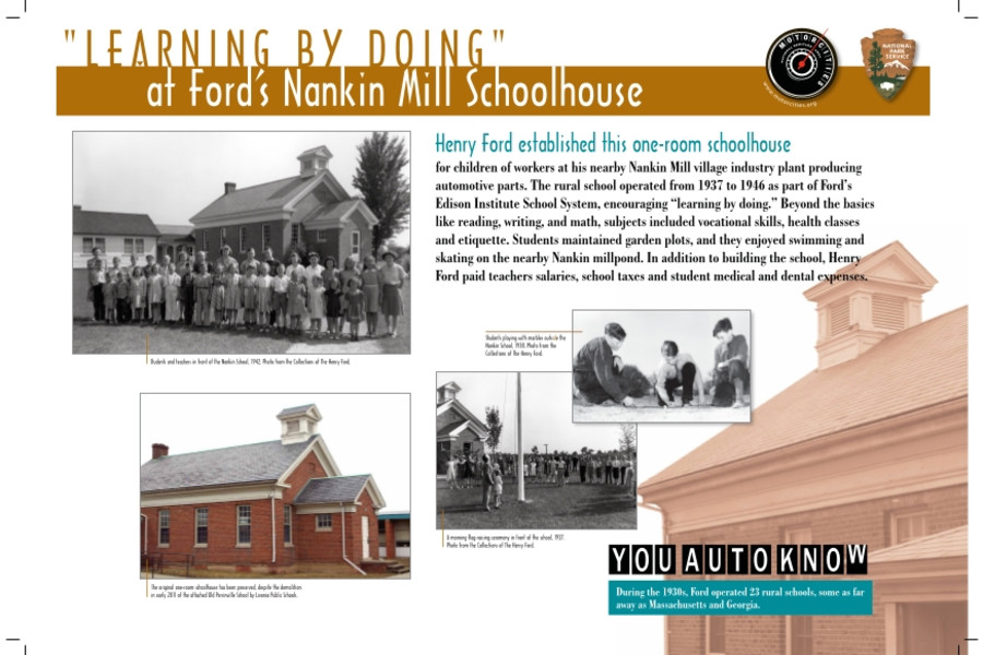 Learning By Doing At Ford&#039;s Nankin Mill Schoolhouse