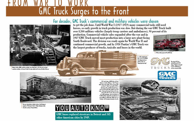 From War to Work: GMC Truck Surges to the Front