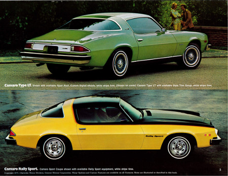 Motorcities A Brief History Of The Chevrolet Camaro 16 Story Of The Week