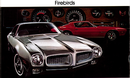 Pontiac 1972 Bonneville Firebird GTO  ca.A4  32S  Englisch Prospekt Brochure TOP 