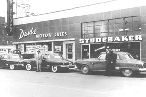 1939 Davis Motor Sales Opens